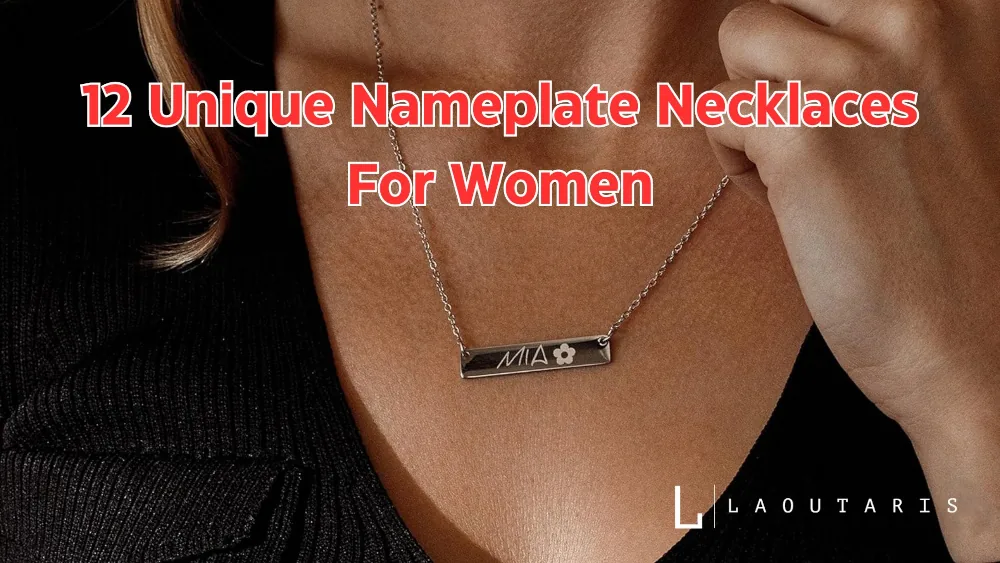 12 Unique Nameplate Necklaces For Women