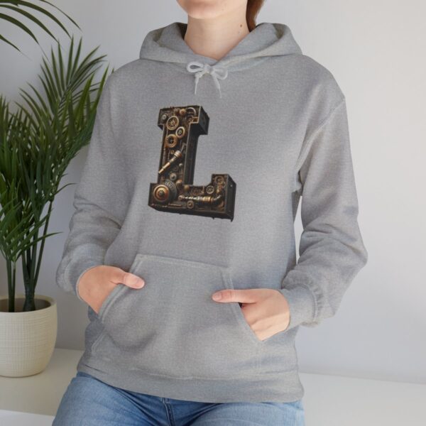 Grey Hoodie L24 Collection Steampunk