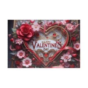 Jigsaw Puzzle of a Happy Valentine's day chocolate box.