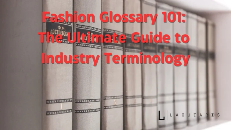 fashion glossary