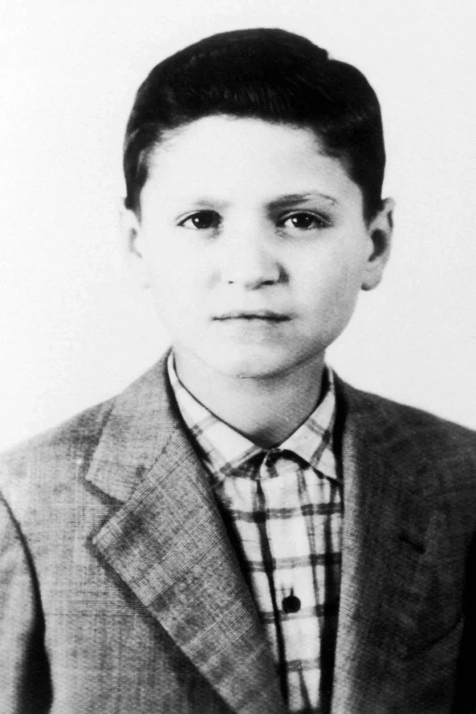 Gianni Versace at young age