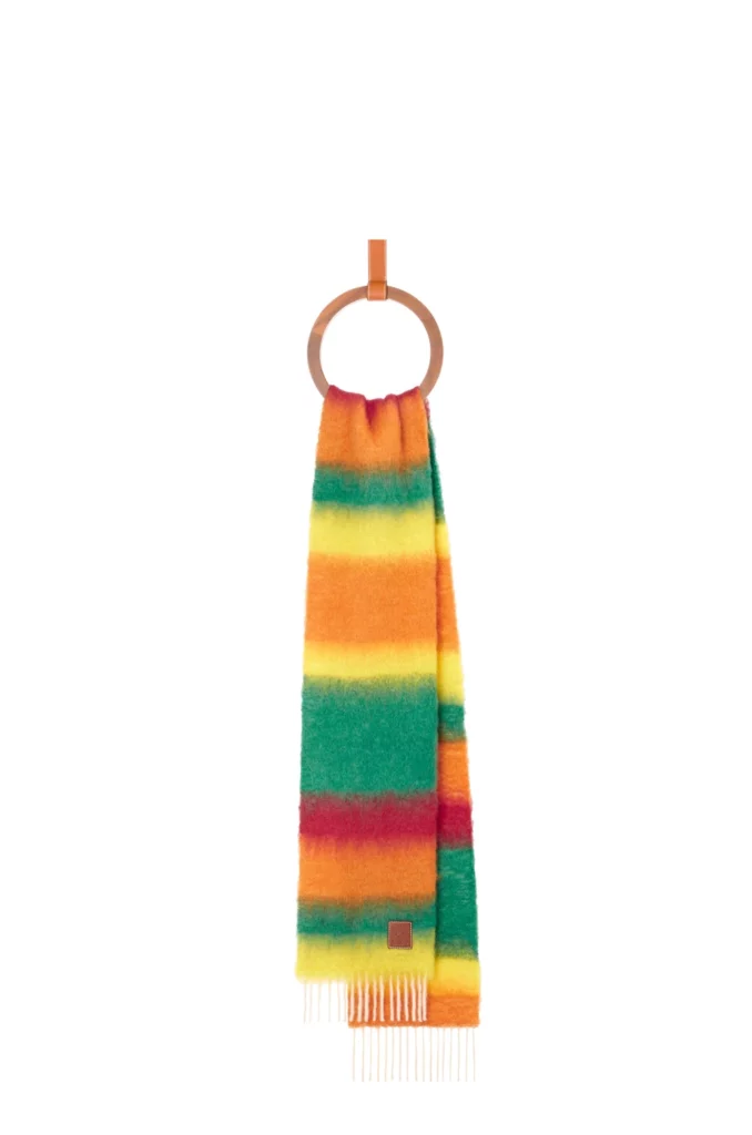 Loewe stripe scarf