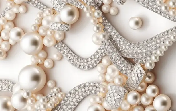 Pearls and diamonds