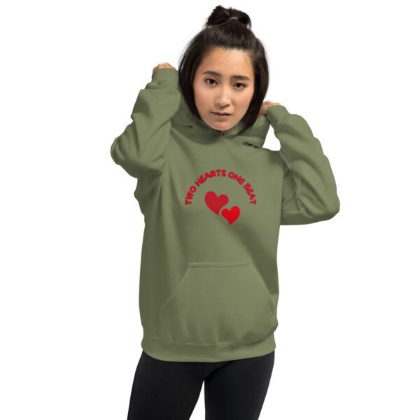 unisex heavy blend hoodie military green front 6596a73197f4c